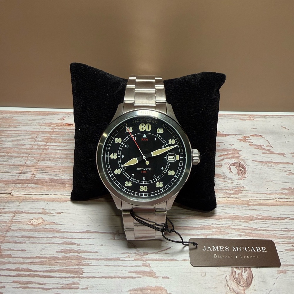 James McCabe Bobber Automatic 43mm